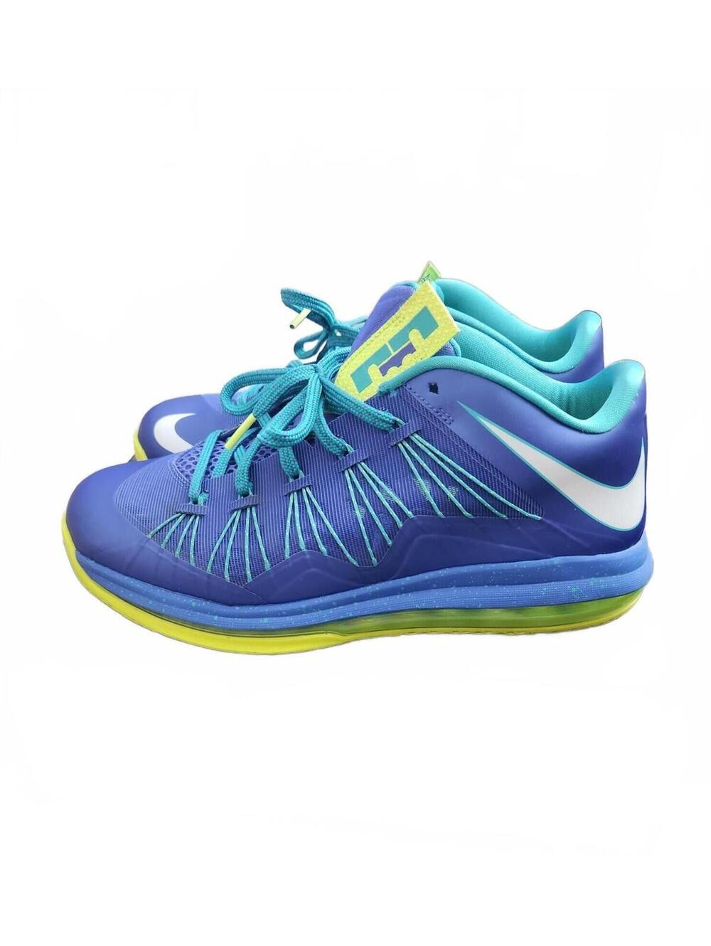 Nike LeBron X “Blue Diamond” – Size 9.5, Excellent Used Condition (EUC)